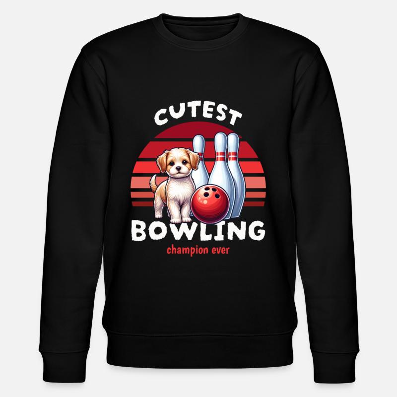 Bowling pour chien - Sweat bio CHANGER Stanley/Stella Unisexe - noir