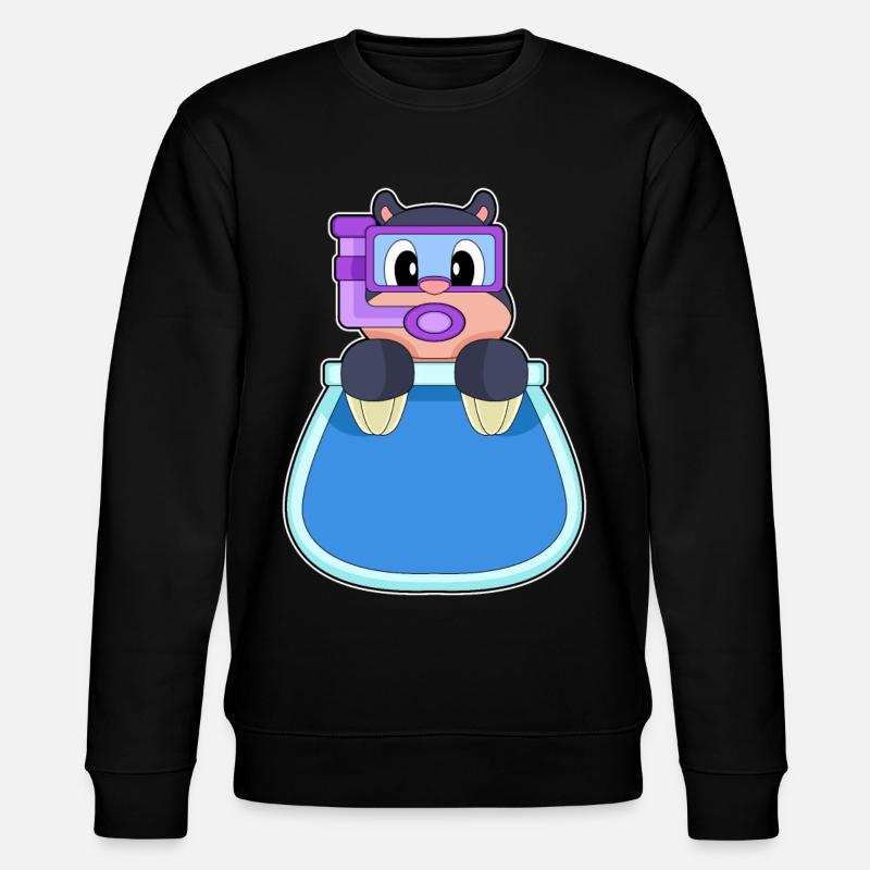 Aquarium de taupes - Sweat bio CHANGER Stanley/Stella Unisexe - noir