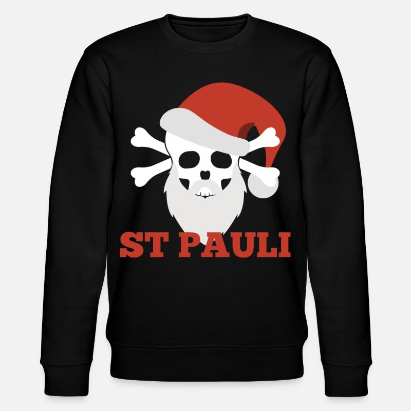 Noël de Sankt Pauli - Sweat bio CHANGER Stanley/Stella Unisexe - noir