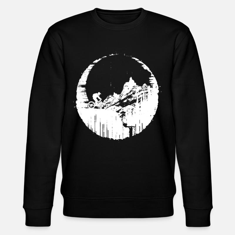 Amateurs de VTT - Sweat bio CHANGER Stanley/Stella Unisexe - noir