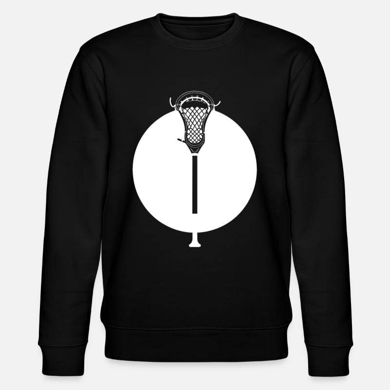 Dessin de batte de crosse - Sweat bio CHANGER Stanley/Stella Unisexe - noir