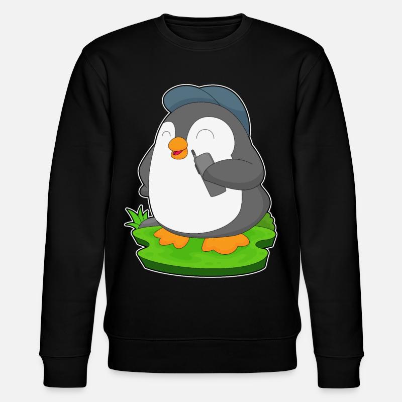 Penguin Microphone - Sweat bio CHANGER Stanley/Stella Unisexe - noir