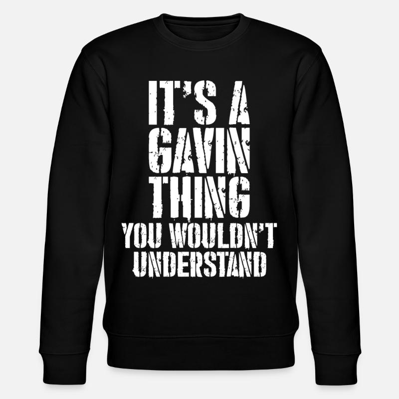 C’est un truc de gavin - Sweat bio CHANGER Stanley/Stella Unisexe - noir