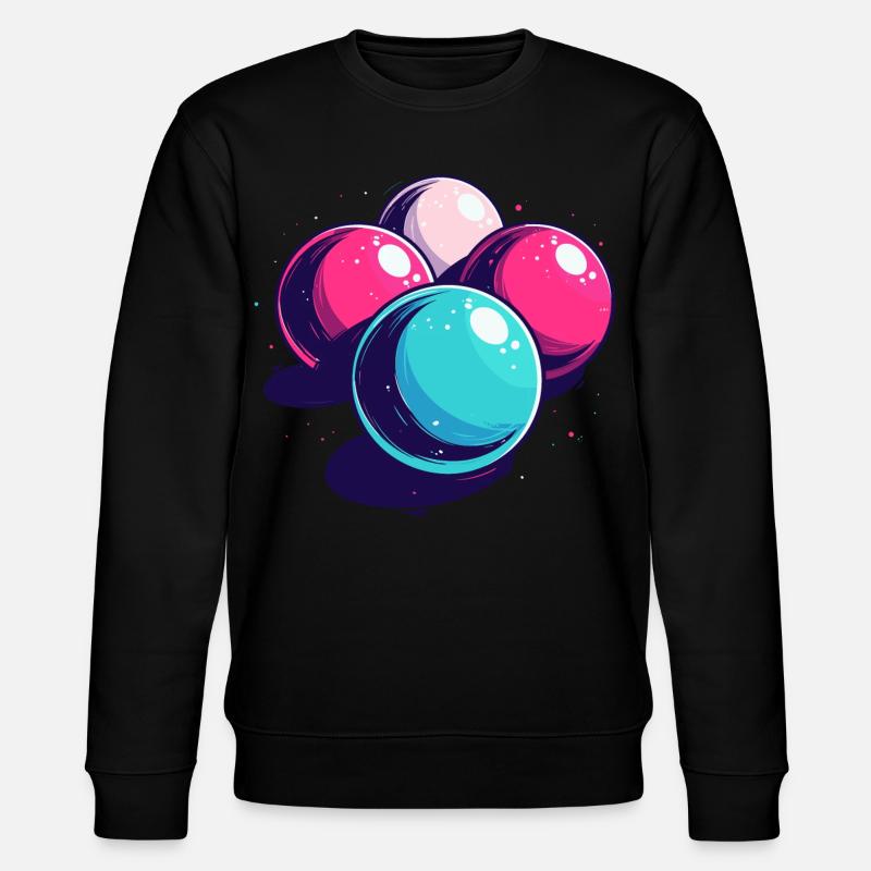 Boules de billard - Sweat bio CHANGER Stanley/Stella Unisexe - noir
