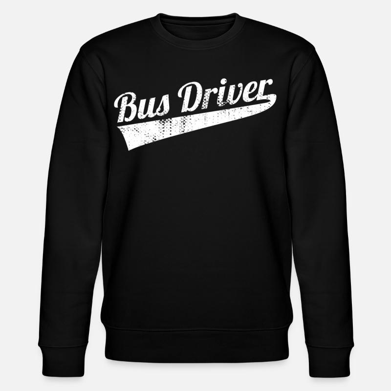 Busfahrer - Stanley/Stella Unisex Bio-Sweatshirt CHANGER  - Schwarz