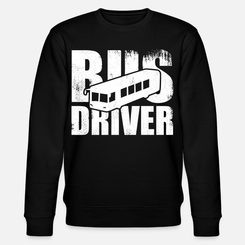 Bus Driver - Stanley/Stella Unisex Bio-Sweatshirt CHANGER  - Schwarz