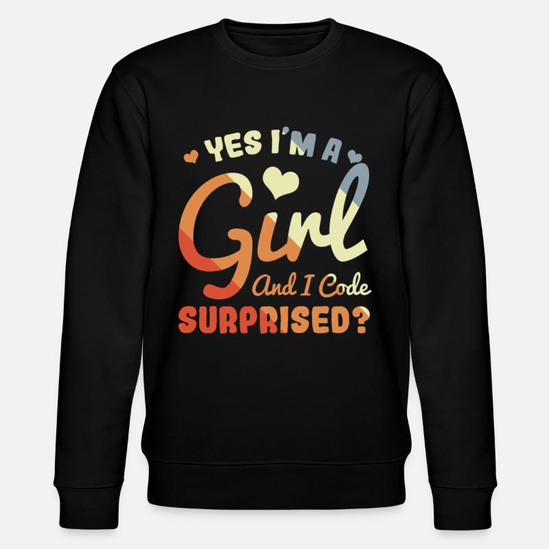 Developer - Stanley/Stella CHANGER Unisex Organic Sweatshirt - black