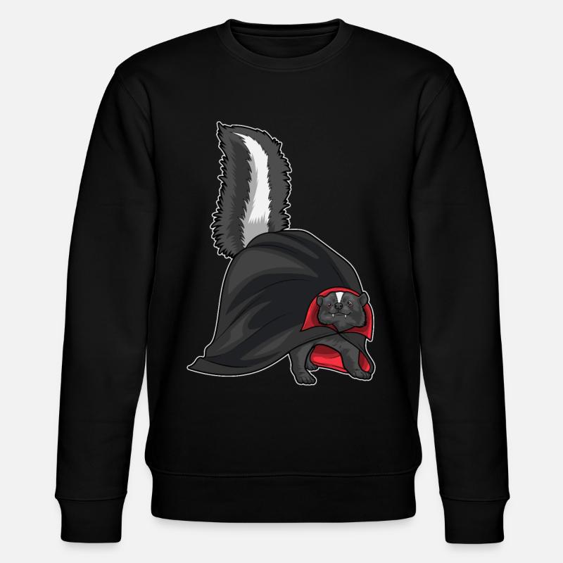 Skunk Halloween Vampire - Sweat bio CHANGER Stanley/Stella Unisexe - noir