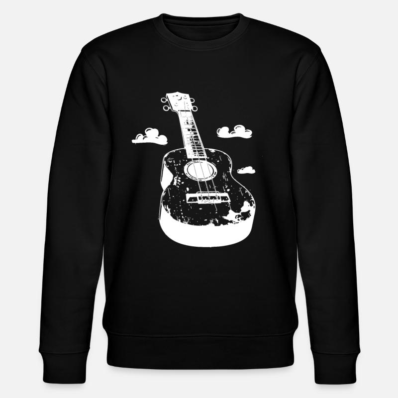 Ukulélé Cartoon Look - Sweat bio CHANGER Stanley/Stella Unisexe - noir