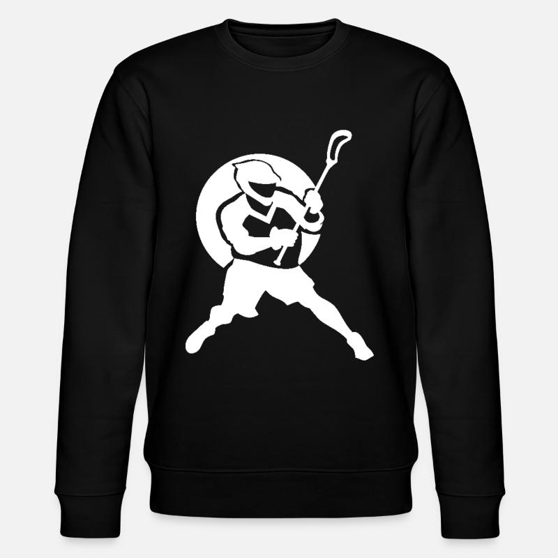 Logo du joueur de crosse - Sweat bio CHANGER Stanley/Stella Unisexe - noir