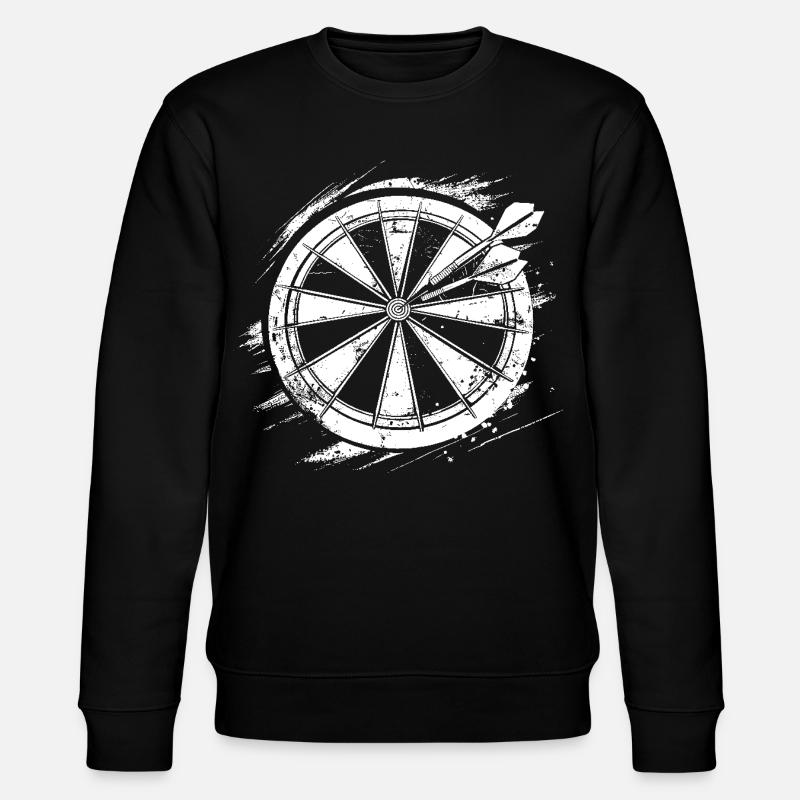 Croquis de fléchettes - Sweat bio CHANGER Stanley/Stella Unisexe - noir