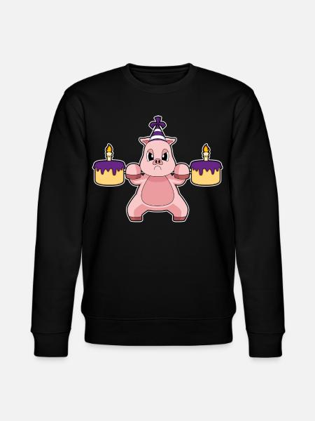 Cochon Anniversaire Musculation - Sweat bio CHANGER Stanley/Stella Unisexe - noir