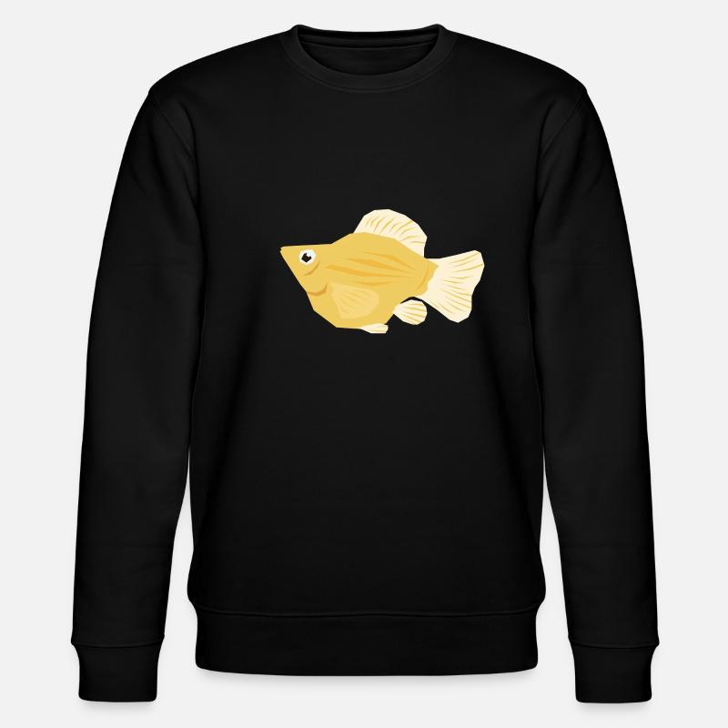 Tropische Molly - Stanley/Stella Unisex Bio-Sweatshirt CHANGER  - Schwarz