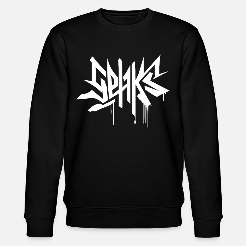 Sehks weiß - Stanley/Stella Unisex Bio-Sweatshirt CHANGER  - Schwarz