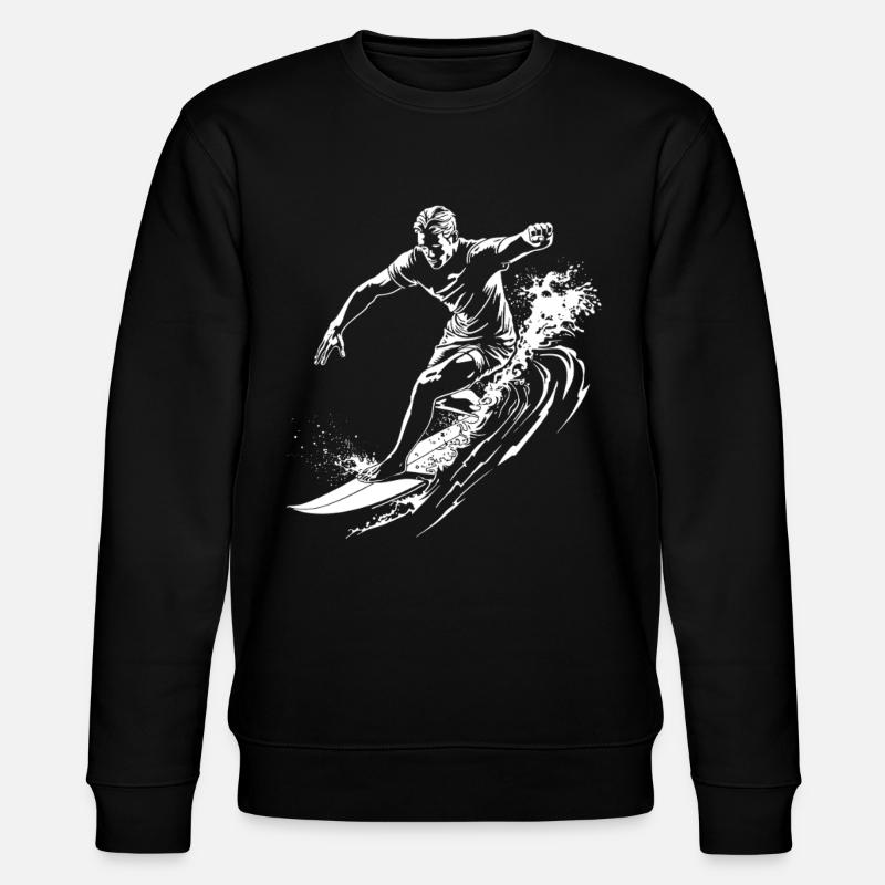 Surf - Sweat bio CHANGER Stanley/Stella Unisexe - noir