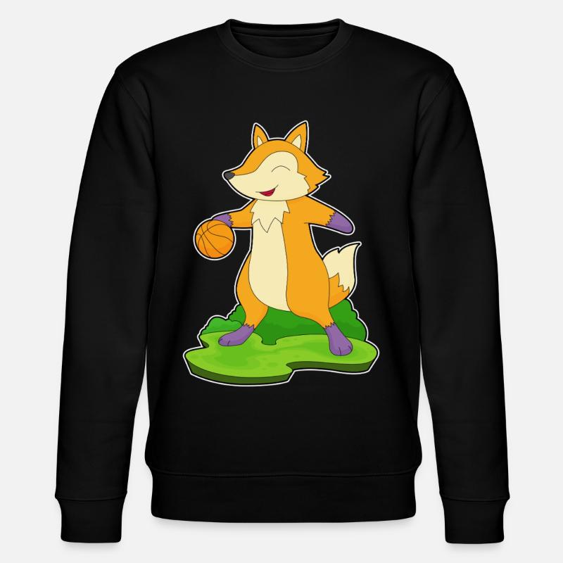 Fox Basketteur Basketteur - Sweat bio CHANGER Stanley/Stella Unisexe - noir