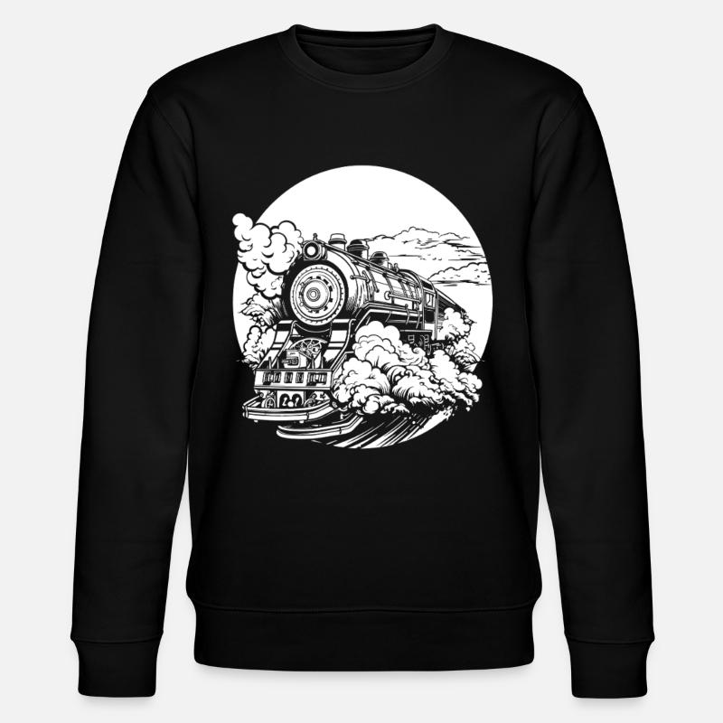 Train - Sweat bio CHANGER Stanley/Stella Unisexe - noir