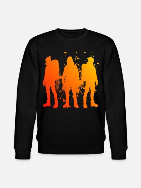 Bouldering Climbers Boulder Women Men - Stanley/Stella CHANGER Unisex Organic Sweatshirt - black