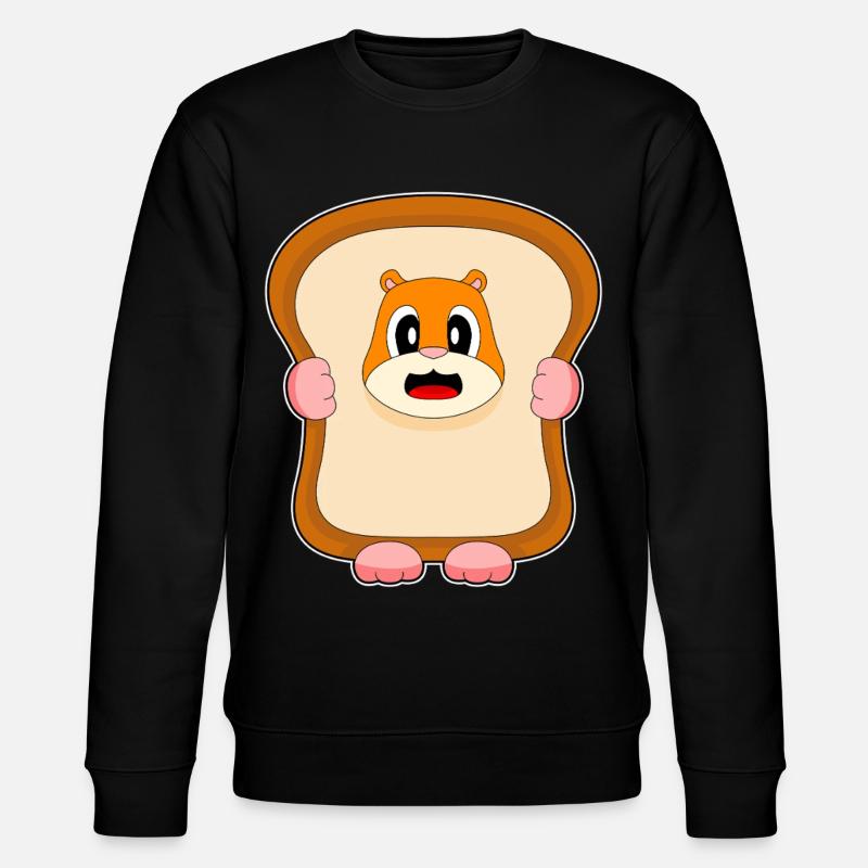 Pain de hamster - Sweat bio CHANGER Stanley/Stella Unisexe - noir