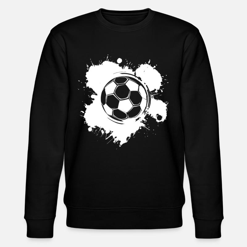 Fußball - Stanley/Stella Unisex Bio-Sweatshirt CHANGER  - Schwarz