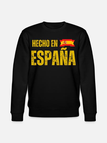Made in Spain, Spanish pride - Stanley/Stella CHANGER Unisex Organic Sweatshirt - black