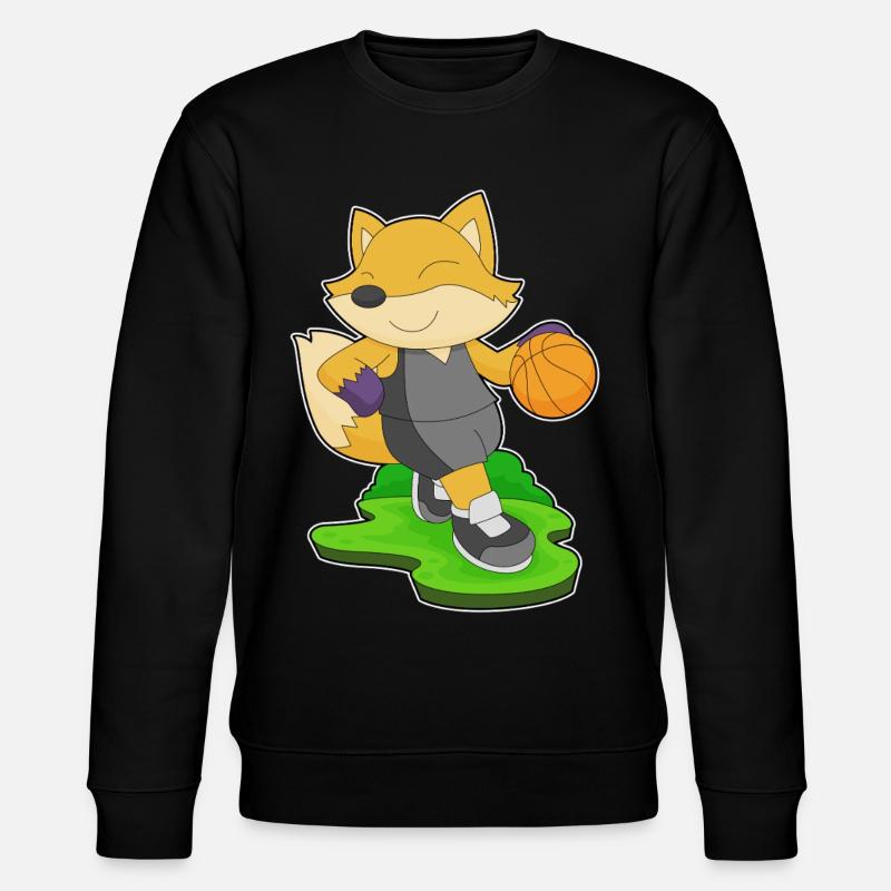 Fox Basketteur Basketteur - Sweat bio CHANGER Stanley/Stella Unisexe - noir