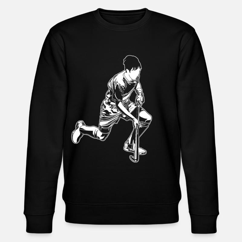 Joueurs de hockey sur gazon - Sweat bio CHANGER Stanley/Stella Unisexe - noir