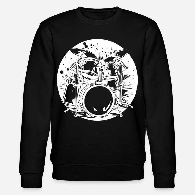 Percussion - Sweat bio CHANGER Stanley/Stella Unisexe - noir