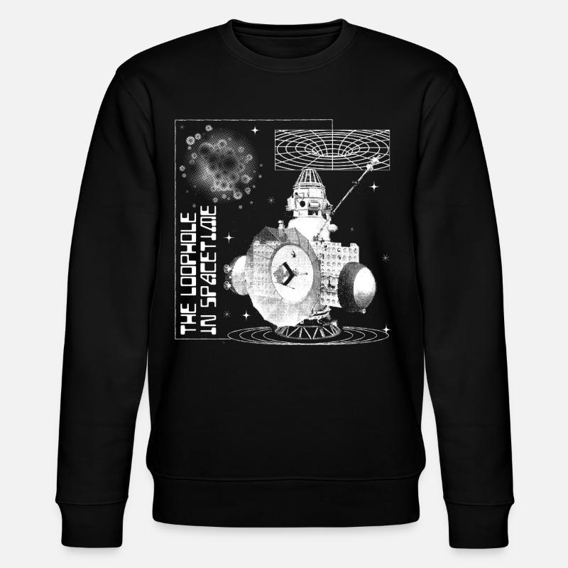 Trou dans le continuum espace-temps - Sweat bio CHANGER Stanley/Stella Unisexe - noir
