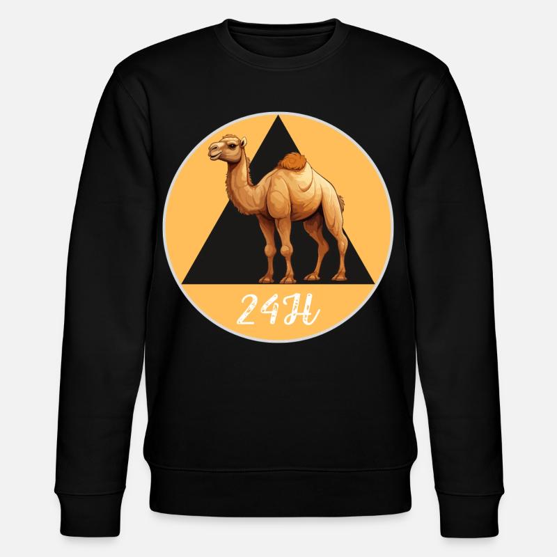 Kamel 24h - Stanley/Stella Unisex Bio-Sweatshirt CHANGER  - Schwarz