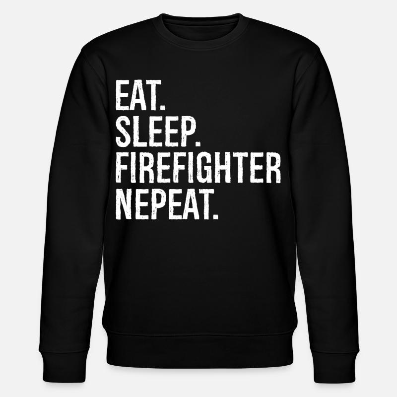 Manger Dormir Pompier Nepeat - Sweat bio CHANGER Stanley/Stella Unisexe - noir