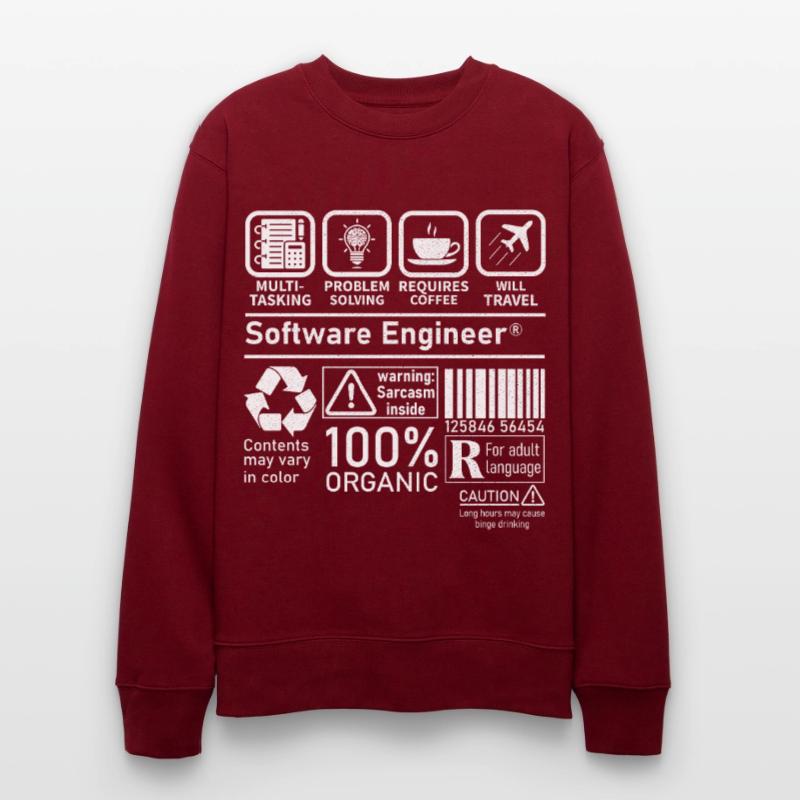software engineer multi tasking problem solving Stanley/Stella CHANGER Unisex Organic Sweatshirt