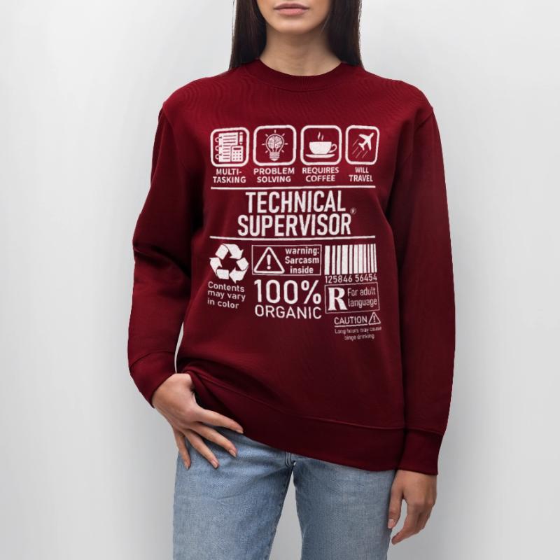 Technical Supervisor multi tasking problem solving Stanley/Stella Unisex Bio-Sweatshirt CHANGER 