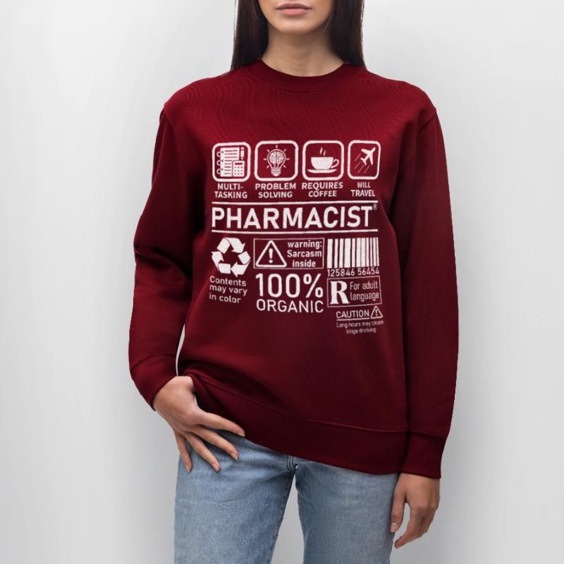 Pharmacist multi tasking problem solving Stanley/Stella Unisex Bio-Sweatshirt CHANGER 