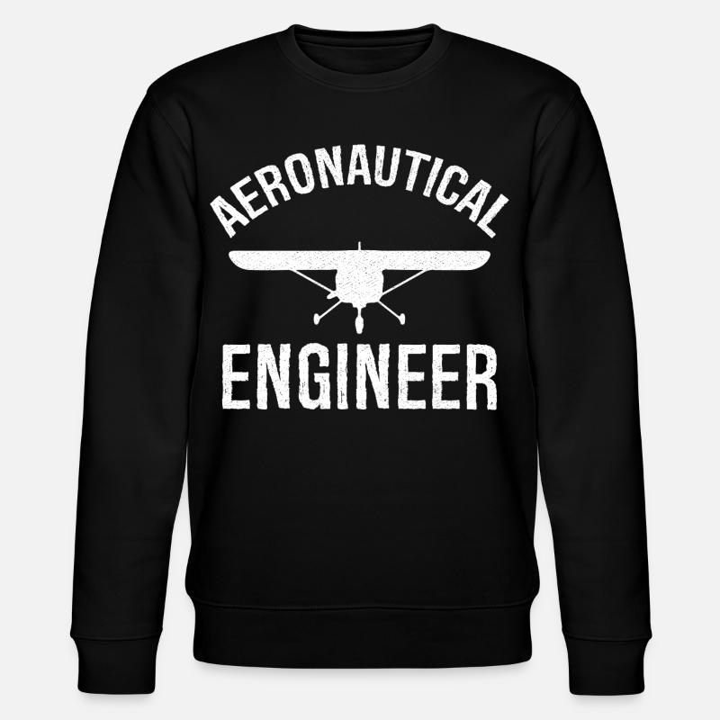 Aeronautical Engineer - Stanley/Stella Unisex Bio-Sweatshirt CHANGER  - Schwarz