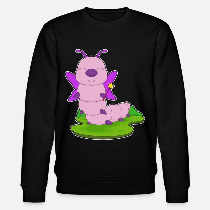 Baguette de fée chenille - Sweat bio CHANGER Stanley/Stella Unisexe - noir