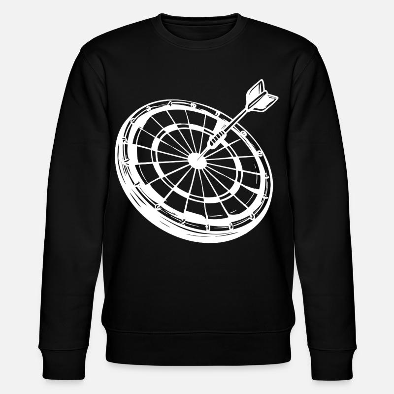Dessin de fléchettes - Sweat bio CHANGER Stanley/Stella Unisexe - noir
