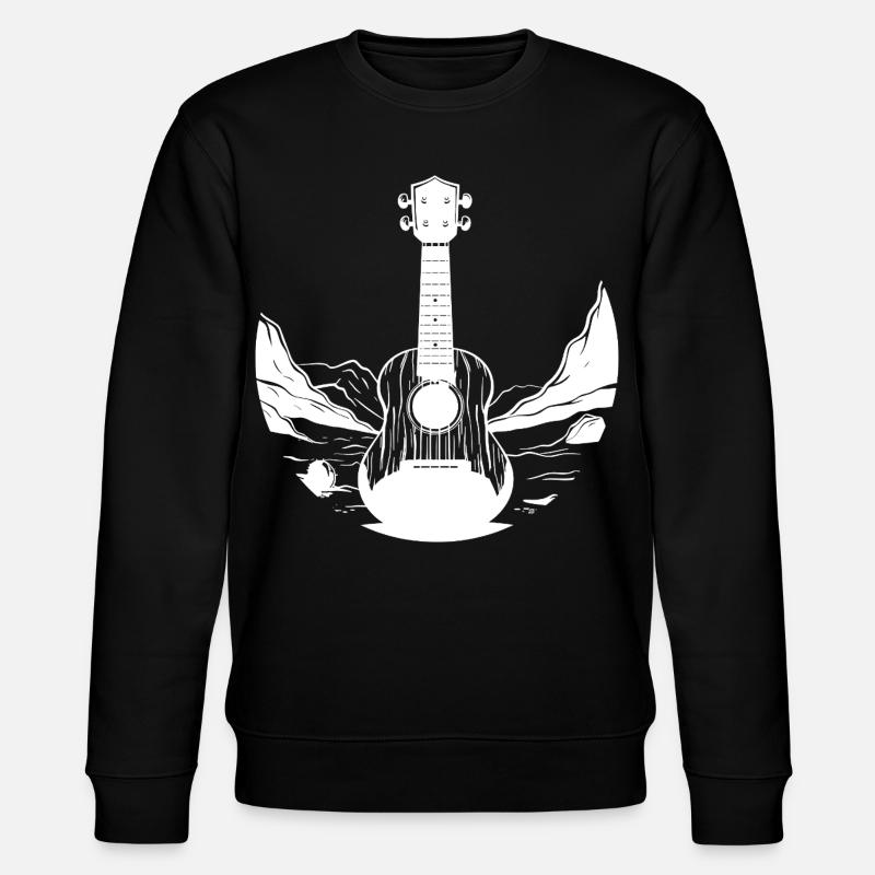 Graphiques Ukulele - Sweat bio CHANGER Stanley/Stella Unisexe - noir