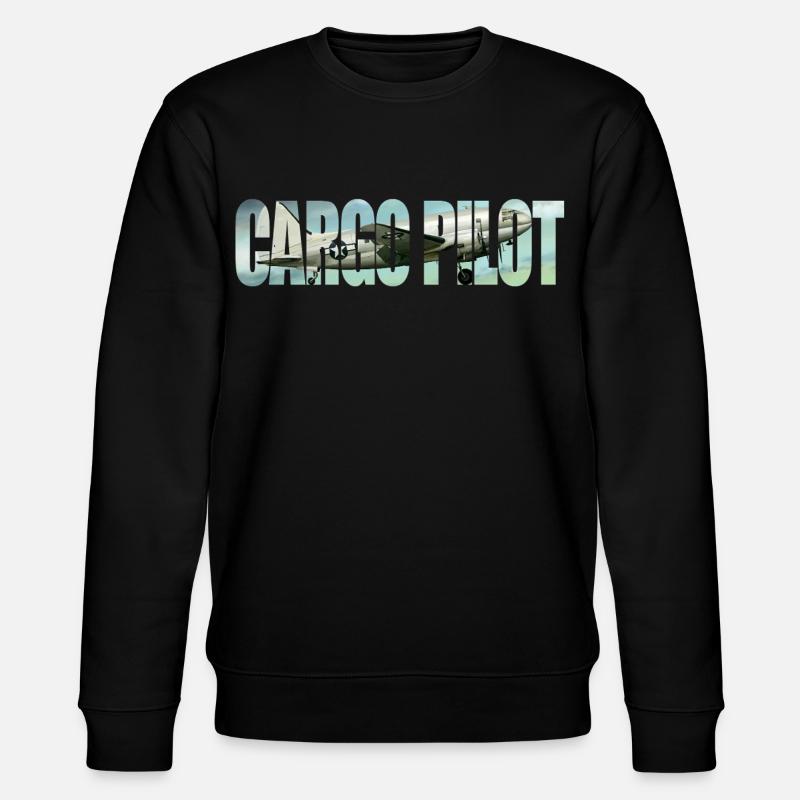 Cargo pilot C-46 - Stanley/Stella Unisex Bio-Sweatshirt CHANGER  - Schwarz