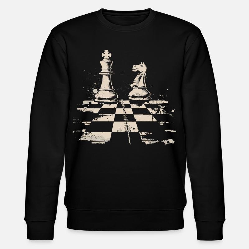 Échecs - Sweat bio CHANGER Stanley/Stella Unisexe - noir