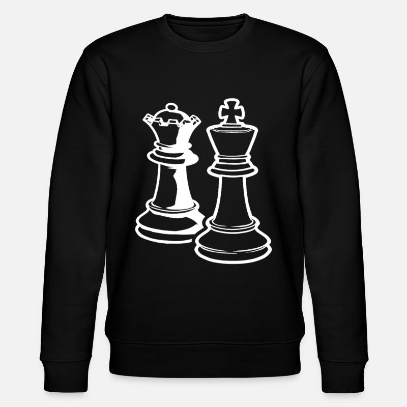 Schach - Stanley/Stella Unisex Bio-Sweatshirt CHANGER  - Schwarz
