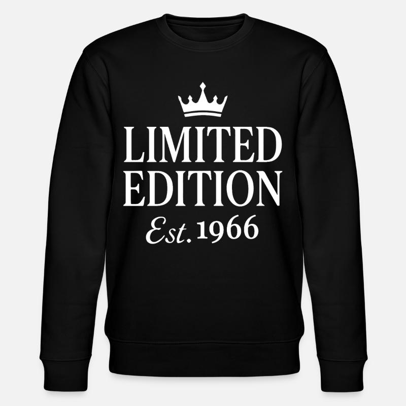 Edition limitée Est 1966 - Sweat bio CHANGER Stanley/Stella Unisexe - noir