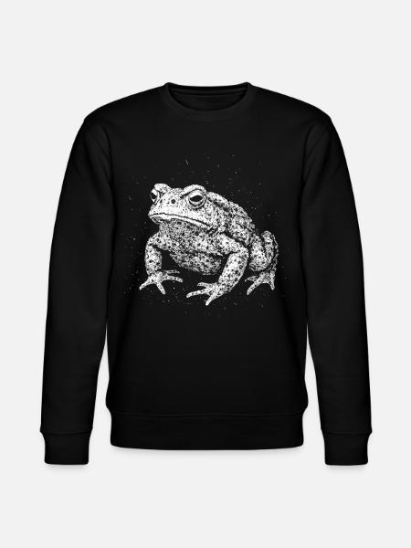 Toad - Stanley/Stella CHANGER Unisex Organic Sweatshirt - black