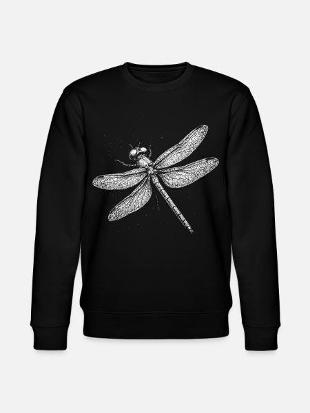 Dragonfly - Stanley/Stella CHANGER Unisex Organic Sweatshirt - black