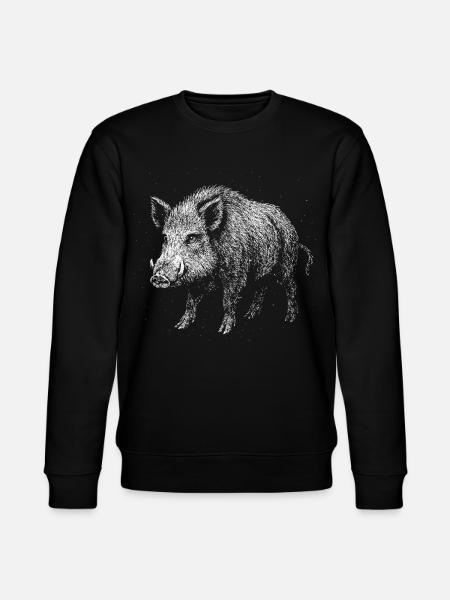 Sanglier - Sweat bio CHANGER Stanley/Stella Unisexe - noir