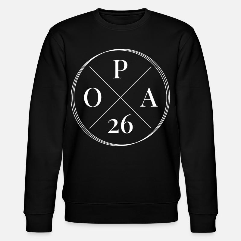Opa 2026 - Stanley/Stella Unisex Bio-Sweatshirt CHANGER  - Schwarz