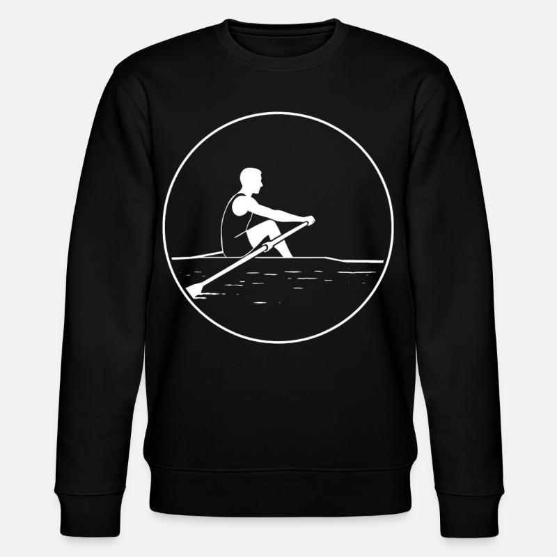 Kraft der Stille - Stanley/Stella Unisex Bio-Sweatshirt CHANGER - Schwarz