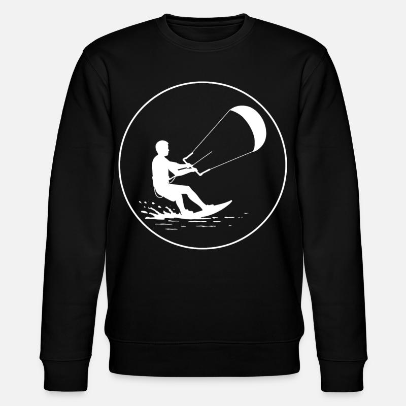 Wind under control - Stanley/Stella CHANGER Unisex Organic Sweatshirt - black