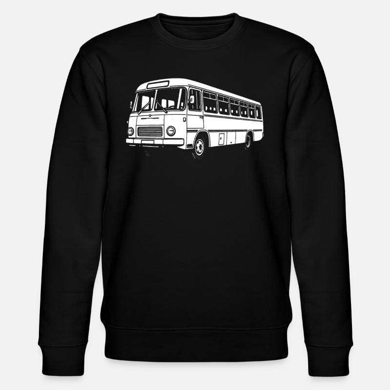 Bus Kultkraft - Stanley/Stella Unisex Bio-Sweatshirt CHANGER - Schwarz