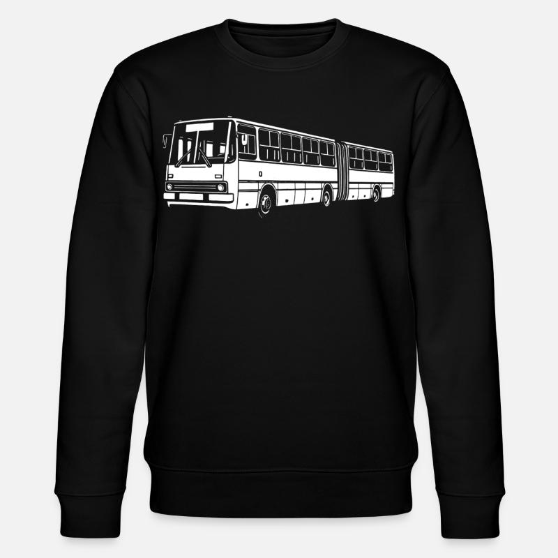Légendaire bus articulé rétro - Sweat bio CHANGER Stanley/Stella Unisexe - noir